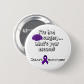 hersenchirurgie ronde button 5,7 cm (Voorkant /achterkant)