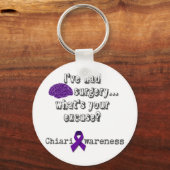 hersenchirurgie sleutelhanger (Voorkant)