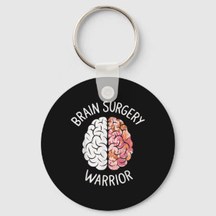 Hersenchirurgie Warrior Cancer Awareness Month War Sleutelhanger