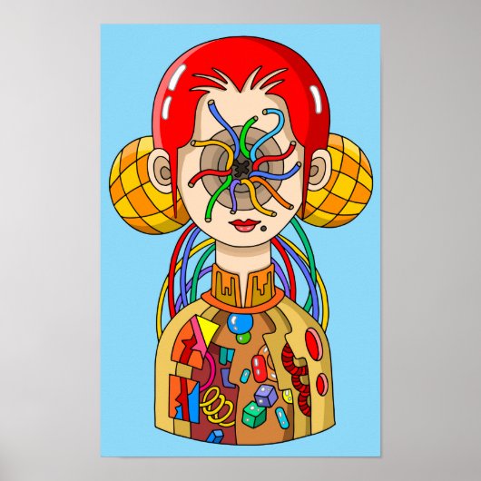 Hersencircuits. Poster (Voorkant)