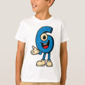 Hersendoder 67 Meme Zes Zeven 6-7 Grappige Interne T-shirt (Voorkant)
