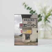 Hersenen 25 cent briefkaart (Staand voorkant)