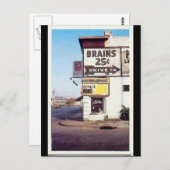 Hersenen 25 cent briefkaart (Voorkant / Achterkant)