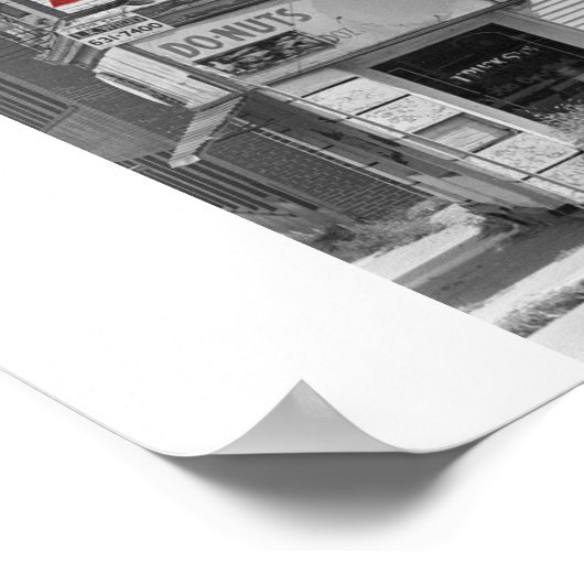 Hersenen 25 cent Kleur Poster (Hoek)