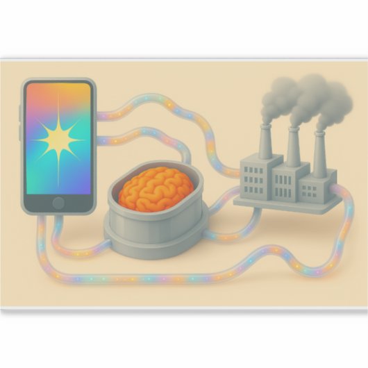 Hersenen - Apparaat - Fabriekscircuit Sticker (Voorkant)