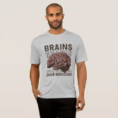 Hersenen Boven Saaiheid T-shirt (Voorkant volledig)