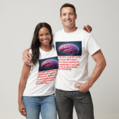 Hersenen Conserveringsbericht (cartoon) T-shirt (Unisex)