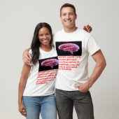 Hersenen Conserveringsbericht (lichtgevend) T-shirt (Unisex)