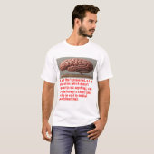 Hersenen Conserveringsbericht (op hout) T-shirt (Voorkant volledig)