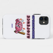 Hersenen die geweld gebruiken Case-Mate iPhone case (Achterkant (horizontaal))