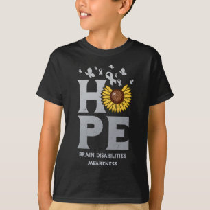 Hersenen handicaps Silver Hope Zonnebloem A T-shirt