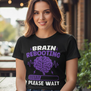 Hersenen Herstarten Grappig Epilepsie Bewustzijn Tri-Blend Shirt
