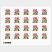Hersenen Laden Fun Sticker Sticker (Vel)