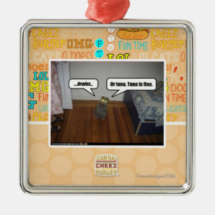 hersenen metalen ornament