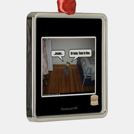 hersenen metalen ornament (Rechts)