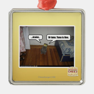 hersenen metalen ornament