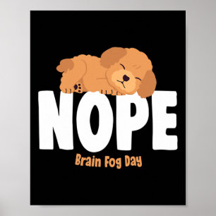Hersenen Mistdag Lupus Aandacht Fibromyalgie Fibro Poster