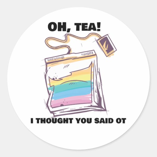 Hersenen Neurodiversiteit, ADHD, Geestelijke gezon Ronde Sticker (Voorkant)