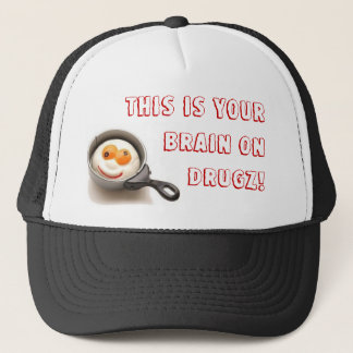 hersenen op drugs! trucker pet