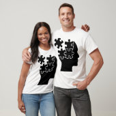 Hersenen oplossen van problemen t-shirt (Unisex)