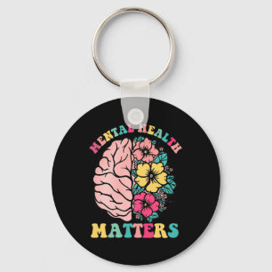 Hersenen Psychische Gezondheidsproblemen Therapeut Sleutelhanger
