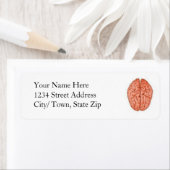 Hersenen retourlabels etiket (Insitu)