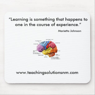 hersenen, www.teachingsolutionsnm.com, "Leren... Muismat