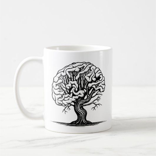 hersenenboom koffiemok (Links)