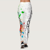 hersengeest anatomie leggings (Achterkant)