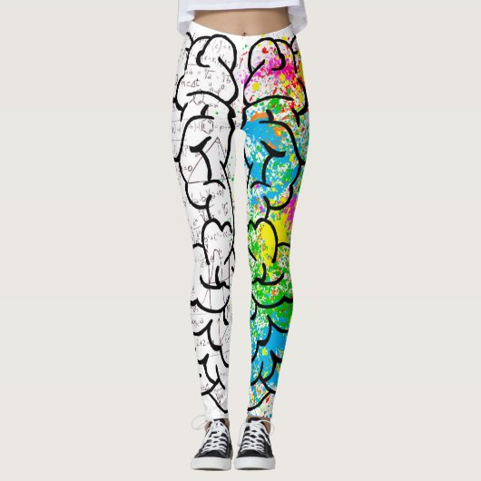 hersengeest anatomie leggings (Voorkant)