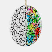 hersengeest psychologie idee hart keramisch ornament (Rechts)