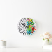 hersengeest psychologie idee hart ronde klok (Huis)