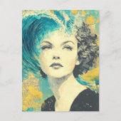 hersengolfcollage briefkaart (Voorkant)