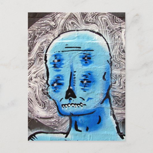 hersengolven briefkaart (Voorkant)