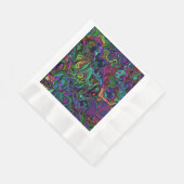 Hersenhanddoeken, van viltpapier servet (Hoek)