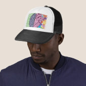 hersenhart balans emotie trucker pet (In situ)