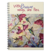 Herseninspiratie-Hummingbird Art-notebook Notitieboek (Voorkant)
