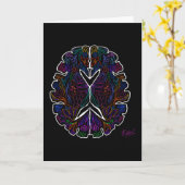 hersenkaart voor Floral design Kaart (Gele Bloem)