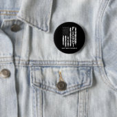 Hersenkanker Krijger Vs Vlag Overlevende Ontwerp Ronde Button 5,7 Cm (In situ)
