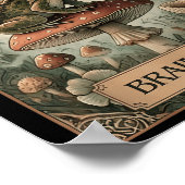 Hersenkikker Tarot Kaart Fibromyalgie Symptoom Awa Poster (Hoek)