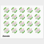 Hersenletsel Groene Lintinspiratie Stickers (Vel)