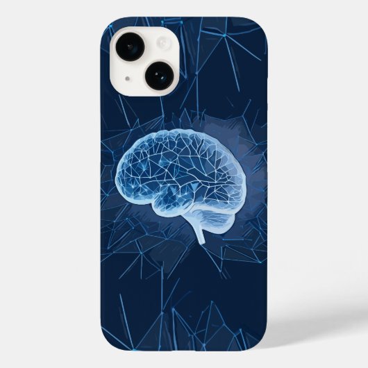 Hersennetwerk Illustratie - Neuraal Netwerk Case-Mate iPhone Case (Achterkant)