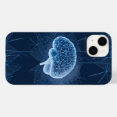 Hersennetwerk Illustratie - Neuraal Netwerk Case-Mate iPhone Case (Achterkant (horizontaal))