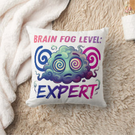 Hersennevel niveau: Expert – Perimenopauze Humor Kussen