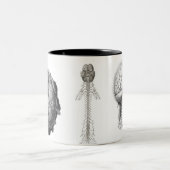 hersenonthulling tweekleurige koffiemok (Center)