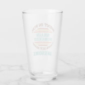 Hersenoperatie herstel Humor Glas (Achterkant)