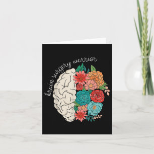 Hersenoperatie Strijder Hersenen Bloemen Hersenkan Kaart