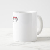 Hersenoverbelasting: te veel tabbladen open, vakan grote koffiekop (Voorkant rechts)