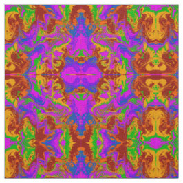 Hersenpap in abstract stof