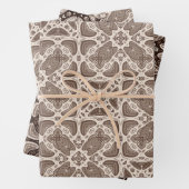 Hersenpatroon Inpakpapier Vel (In situ)